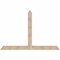 Ekena Millwork Portland Smooth Timber Gable Bracket, Douglas Fir, 84"W x 56"H x 5 1/2"D x 5 1/2"F, 16/12 Pitch GBW084X56X0606POR00SDF - alternate 1